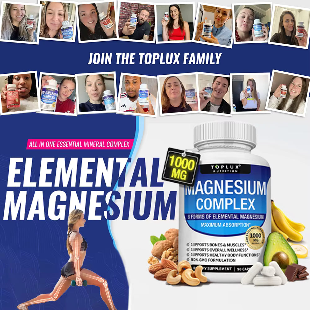 SUPLEMENTO COMPLEJO DE MAGNESIO 60 CAPSULAS